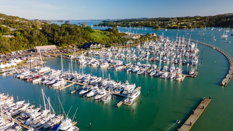 Opua marina - Bay of Islands Sailing Week - Bay of Islands, Northland NZ - January 2023 - photo © Jacob Fewtrell Media