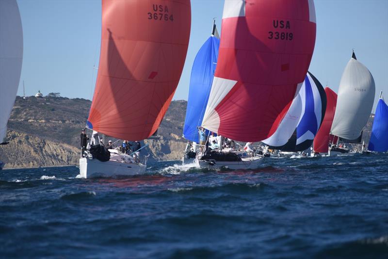 San Diego Hot Rum Series #1 photo copyright Bob Betancourt taken at San Diego Yacht Club and featuring the PHRF class