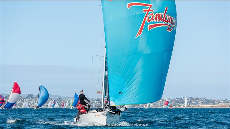 2024 Hot Rum Series photo copyright Mark Albertazzi taken at San Diego Yacht Club and featuring the PHRF class