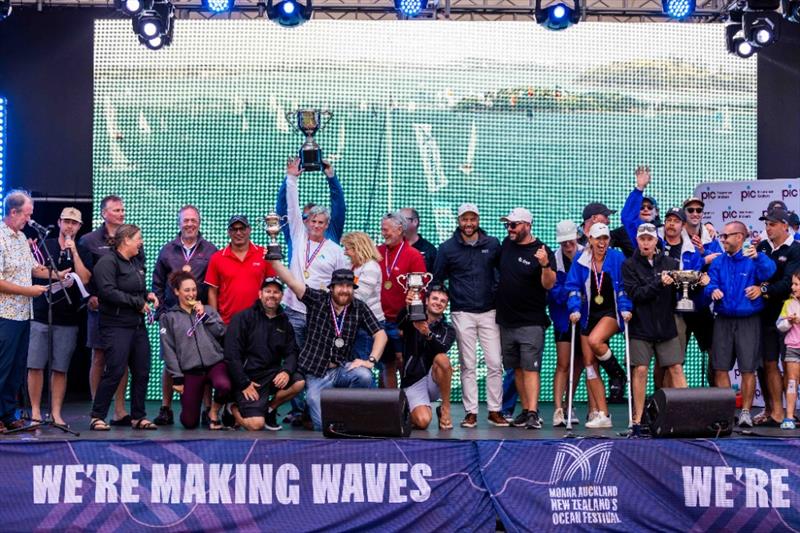 Prize giving 2024 PIC Harbour Classic. The event  returns in 2025 on Feb 28- March 1 photo copyright PIC Harbour Classic taken at Royal New Zealand Yacht Squadron and featuring the PHRF class