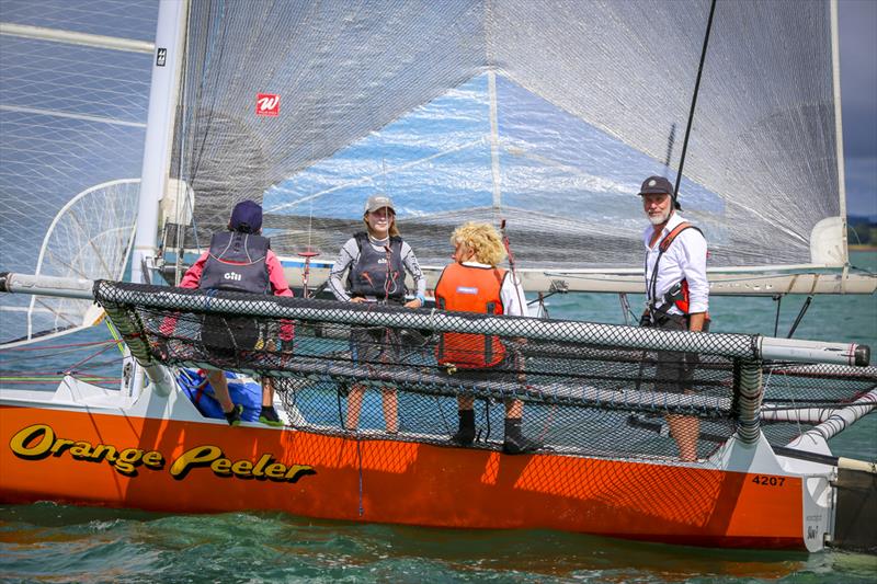 Orange Peeler - Day 1 - Bay of Islands Sailing Week 2025 - January 22, 2025  - photo © Jacob Fewtrell Media