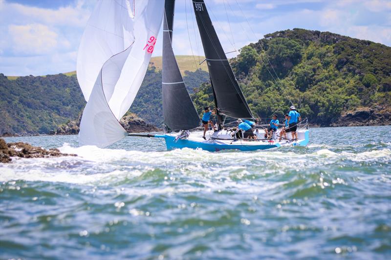 Racing in the picturesque Bay of Islands - Bay of Islands Sailing Week - January 24, 2025 - photo © Jacob Fewtrell Media