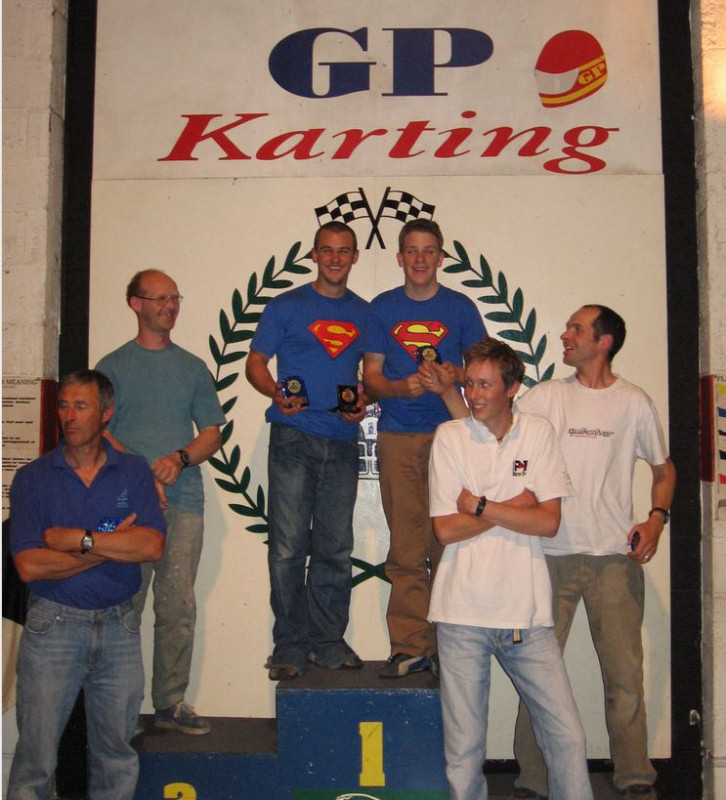 The P&B team take themselves go-karting photo copyright Pinnell & Bax taken at  and featuring the  class