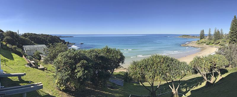 The view from the famous Pacific Hotel in Yamba - photo © John Curnow