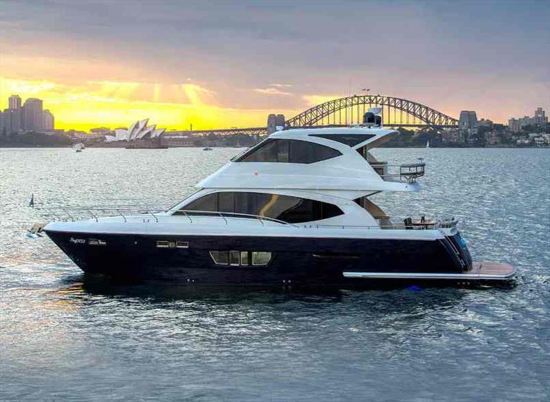 Bella Sky - photo © Whitehaven Motor Yachts