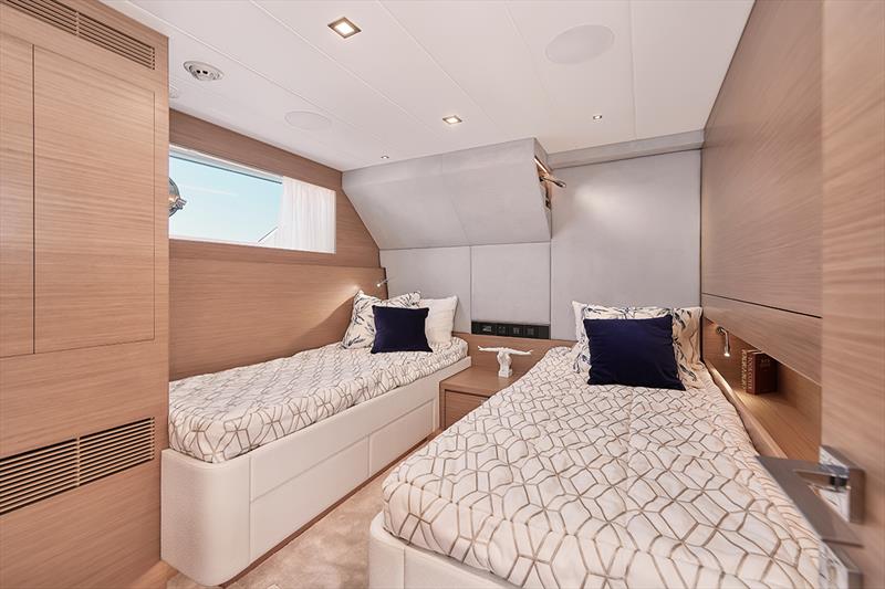 Horizon FD75 - Guest Room - photo © Horizon Yachts
