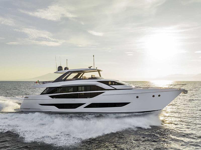 Ferretti Yachts 860 photo copyright Ferretti Group taken at  and featuring the Power boat class