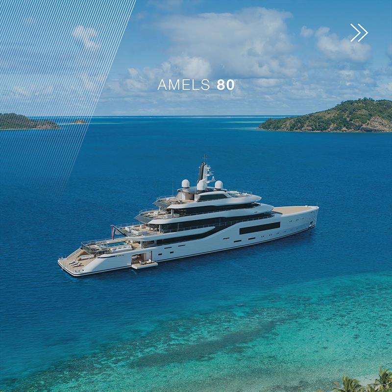 Damen Yachting at DIBS presenting the Amels 80 - photo © Damen Yachting