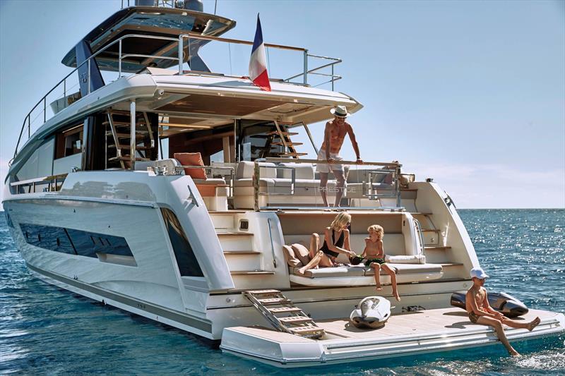 Prestige X70 - photo © TMG Yachts