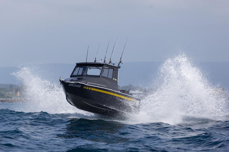 YF 76F photo copyright Yellowfin taken at  and featuring the Power boat class