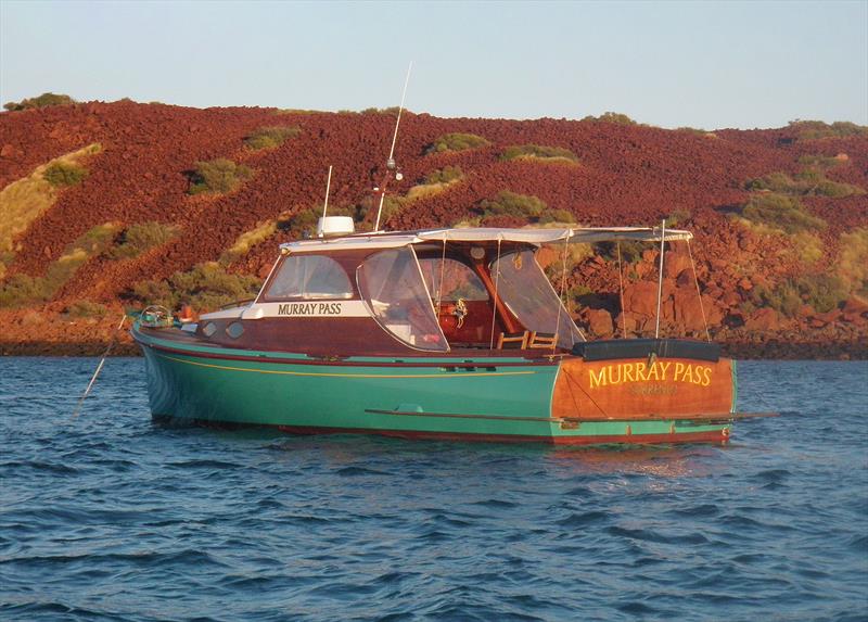 Murray Pass, the Cheviot 32 at Depuch Island WA, East of Karratha photo copyright The Wooden Boatshop taken at Sorrento Sailing Couta Boat Club and featuring the Power boat class