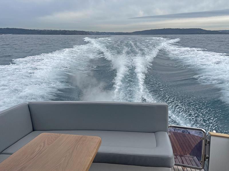 Efficient form - Single D6 takes the Terrara 39 to 22.4 knots. Upto 36 is available from a pair of D6 IPS units - photo © Terrara Motor Yachts