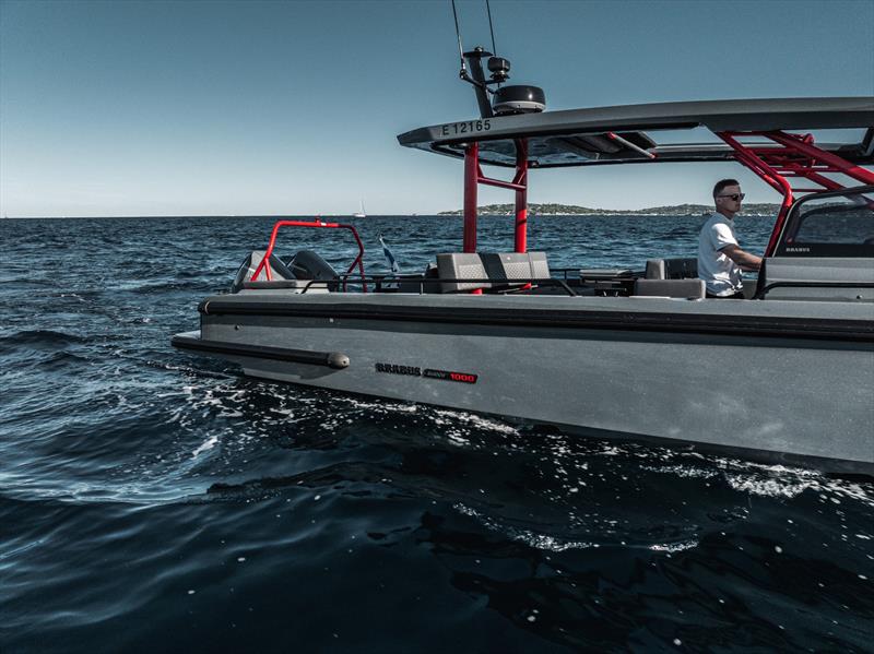 BRABUS Shadow 1000 Sun-Top Phantom Gray - photo © BRABUS Marine