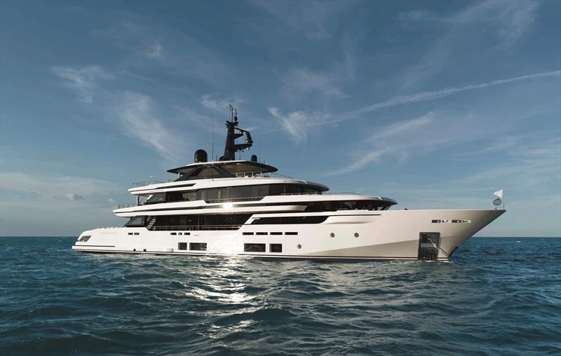 Custom Line 50 M/Y Asante photo copyright Ferretti Group taken at  and featuring the Power boat class