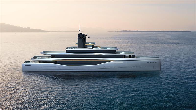 Oceanco Kairos 80 - Design by Pininfarina - photo © Pininfarina