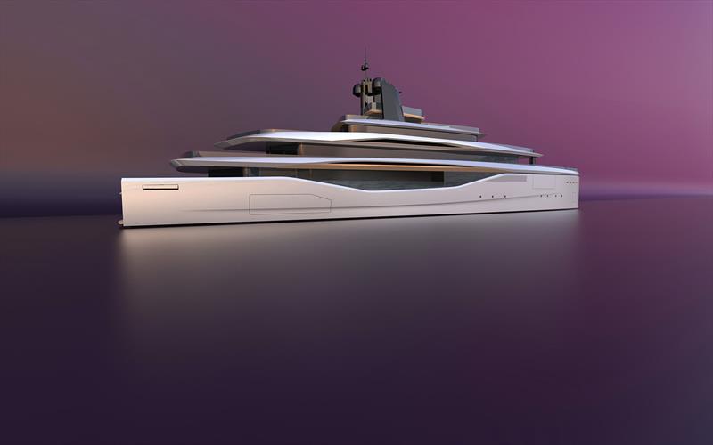 Oceanco Kairos 80 - Design by Pininfarina - photo © Pininfarina