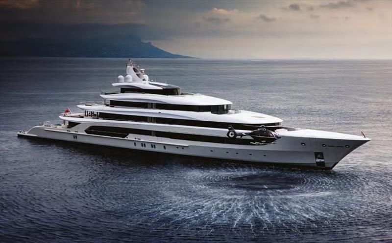 Oceanco Kairos 80 - Design by Pininfarina - photo © Pininfarina