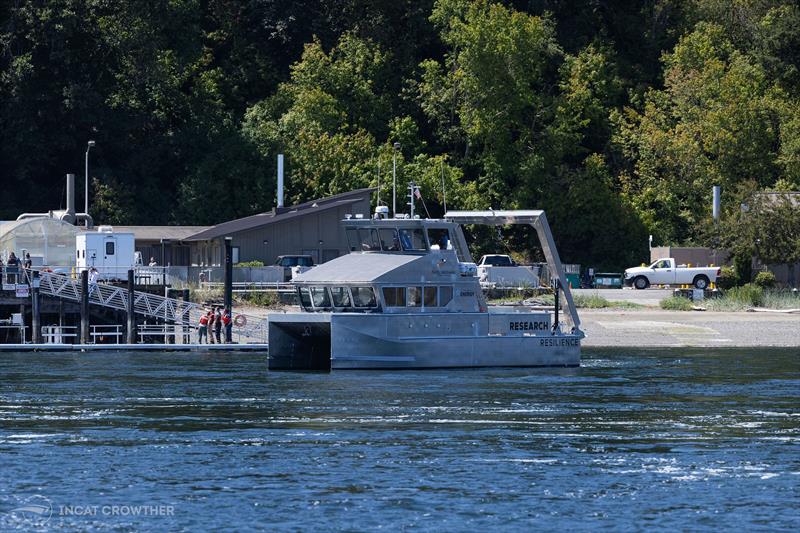 RV Resilience - 15-metre hybrid catamaran research vessel - photo © Incat Crowther