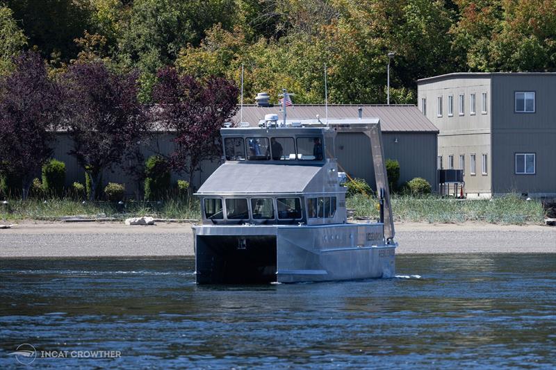 RV Resilience - 15-metre hybrid catamaran research vessel - photo © Incat Crowther