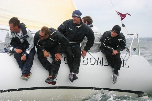 Racing on the final day of the Coutts Quarter Ton Cup in the Solent photo copyright Fiona Brown / www.fionabrown.com taken at  and featuring the Quarter Tonner class