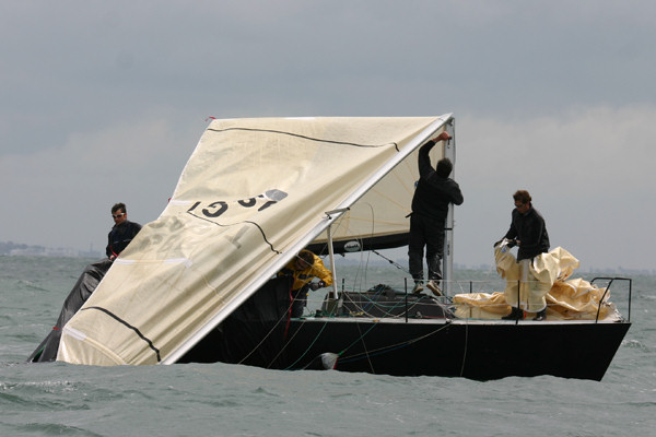 Racing on the final day of the Coutts Quarter Ton Cup in the Solent photo copyright Fiona Brown / www.fionabrown.com taken at  and featuring the Quarter Tonner class