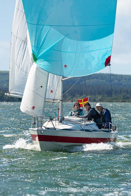 2024 International Paint Poole Regatta Day 3 photo copyright David Harding / www.sailingscenes.com taken at Parkstone Yacht Club and featuring the R19 class