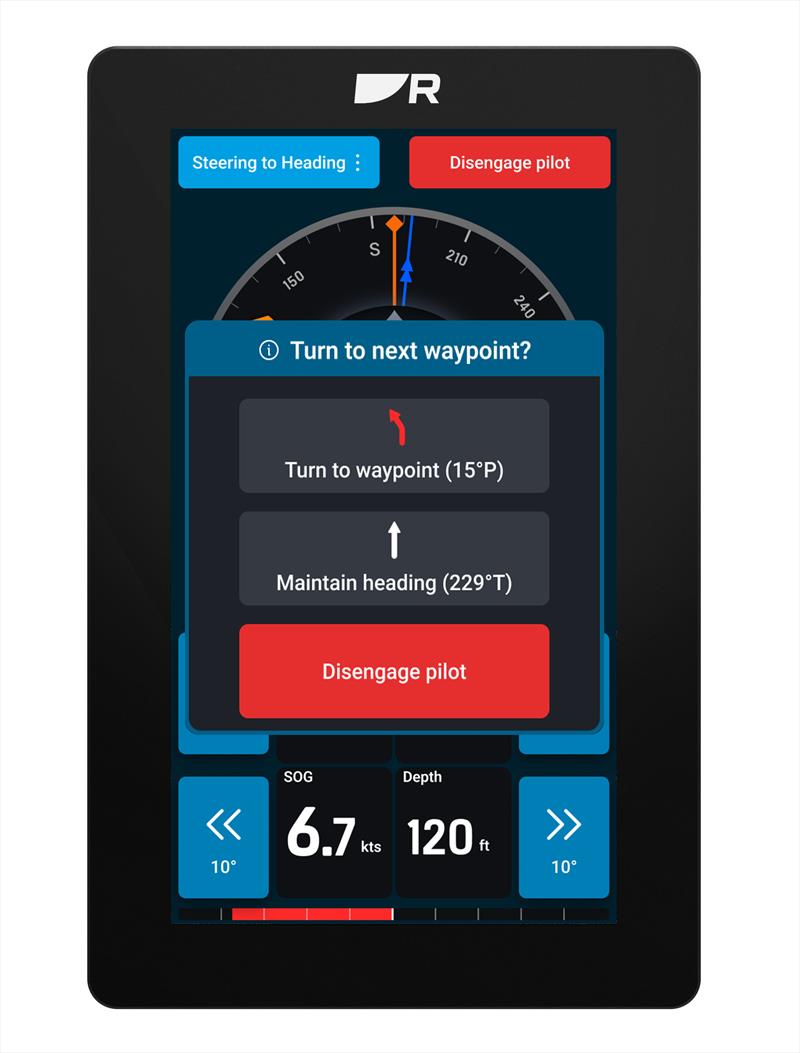 Powerful functionality added to Alpha Performance Displays - photo © Raymarine