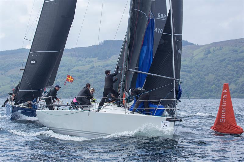 Jura Scottish Series Day 2 - John Stamp, Jacob VII, IRC, Corby 33 photo copyright Marc Turner / PFM Pictures taken at Clyde Cruising Club and featuring the RC35 class