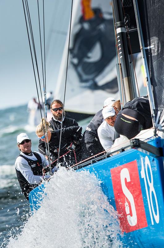 Day 4 of the RC44 Marstrand World Championship photo copyright Pedro Martinez / www.MartinezStudio.es taken at Royal Gothenburg Yacht Club and featuring the RC44 class