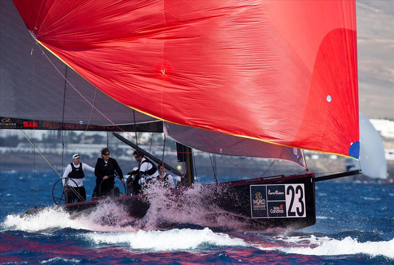 RC44 Worlds at Lanzarote day 4 photo copyright Nico Martinez taken at  and featuring the RC44 class