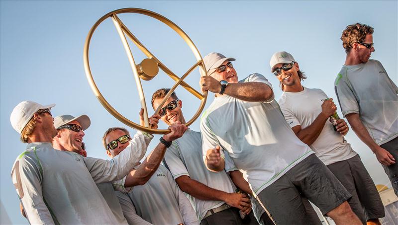 Chris Bake and Team Aqua win the RC44 2012 Season Championship photo copyright www.MartinezStudio.es taken at  and featuring the RC44 class