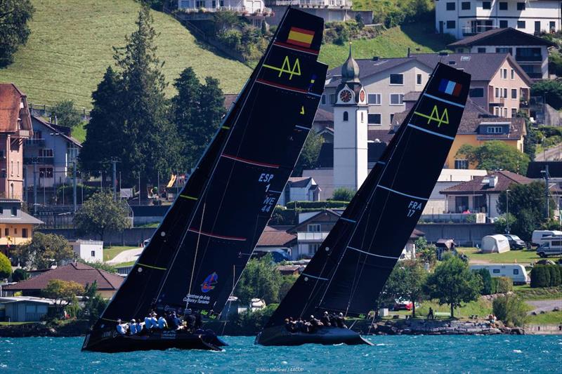 The 44Cup World Championship Brunnen set sail on the dramatic setting of Lake Uri (Lake Lucerne) - 2024 44Cup World Championship - photo © Nico Martinez / 44Cup