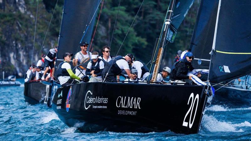 Calero Sailing Team on the penultimate day of the competition - 44Cup World Championship 2024 photo copyright Nico Martinez / 44Cup taken at  and featuring the RC44 class