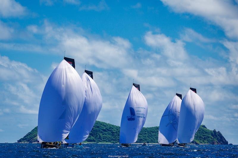 2024 44Cup Nanny Cay photo copyright Nico Martinez taken at  and featuring the RC44 class