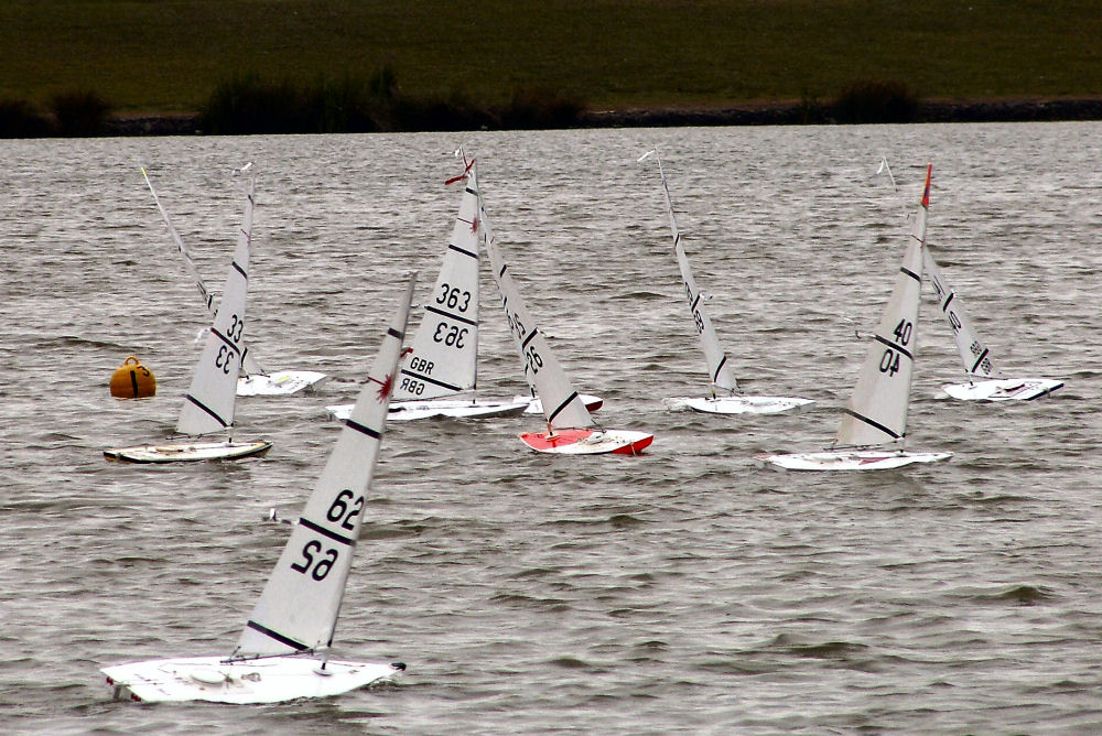 Action from the RC Laser open at 2 Islands, Milton Keynes photo copyright RC Laser Association taken at  and featuring the RC Laser class