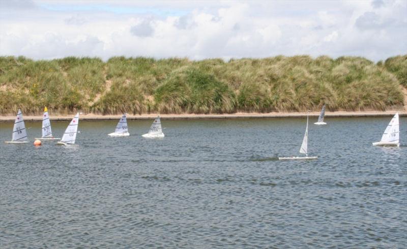 RC Laser National TT Series at Fleetwood photo copyright Clive Porter taken at Fleetwood Model Yacht Club and featuring the RC Laser class