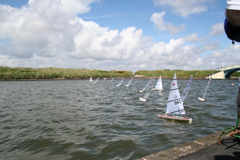 RC Laser National TT Series at Fleetwood photo copyright Clive Porter taken at Fleetwood Model Yacht Club and featuring the RC Laser class