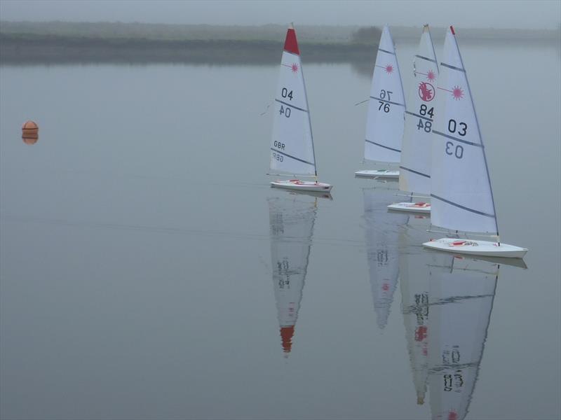 Medway RC Laser Club Winter Series week 7 photo copyright Fiona Blair taken at  and featuring the RC Laser class