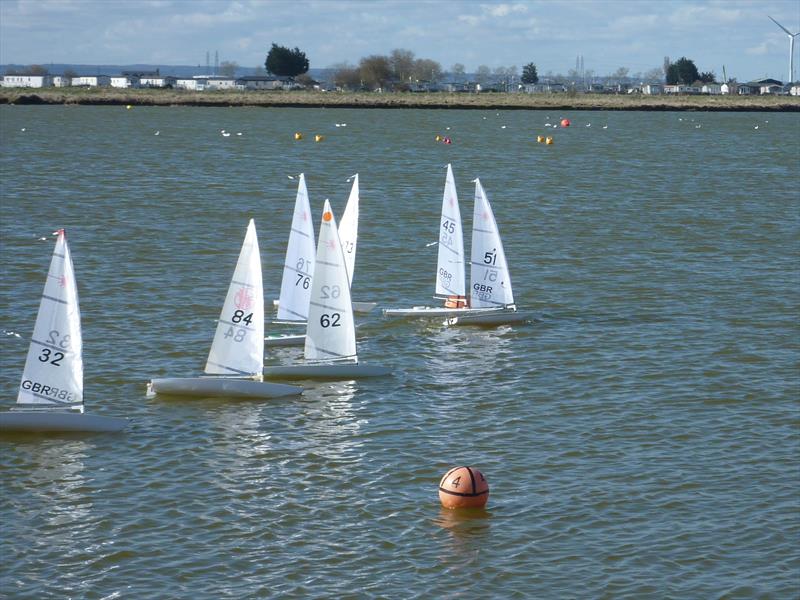 Medway RC Laser Club Winter Series week 8 - photo © Fiona Blair