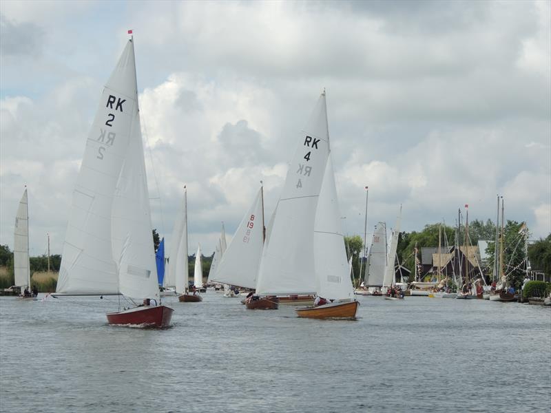 57th Navigators & General Three Rivers Race photo copyright Holly Hancock taken at Horning Sailing Club and featuring the Reedling class