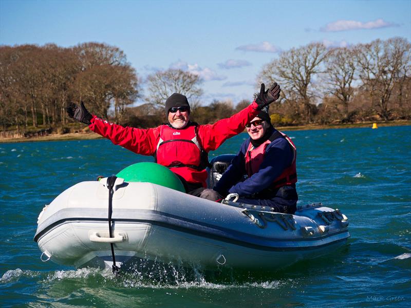 Chichester Snowflake Series day 4 photo copyright Mark Green taken at Chichester Yacht Club and featuring the RIB class