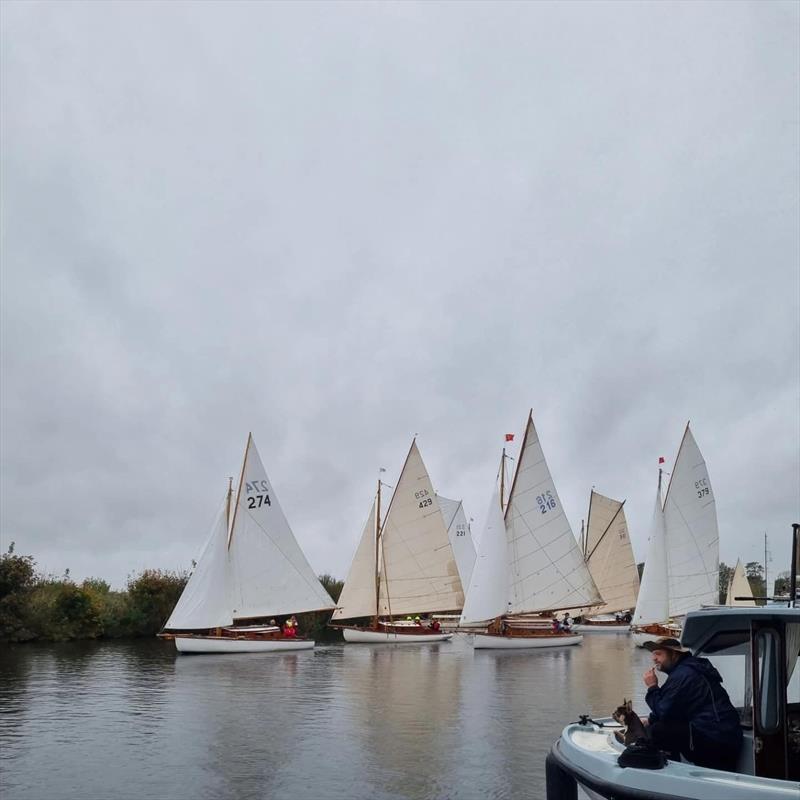 Horning Sailing Club Autumn Passage Race photo copyright Toby Fields taken at Horning Sailing Club and featuring the River Cruiser class