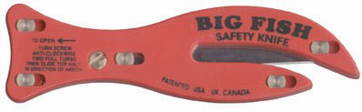 The Big Fish safety knife exclusive to Rooster Sailing photo copyright Rooster Sailing taken at  and featuring the  class