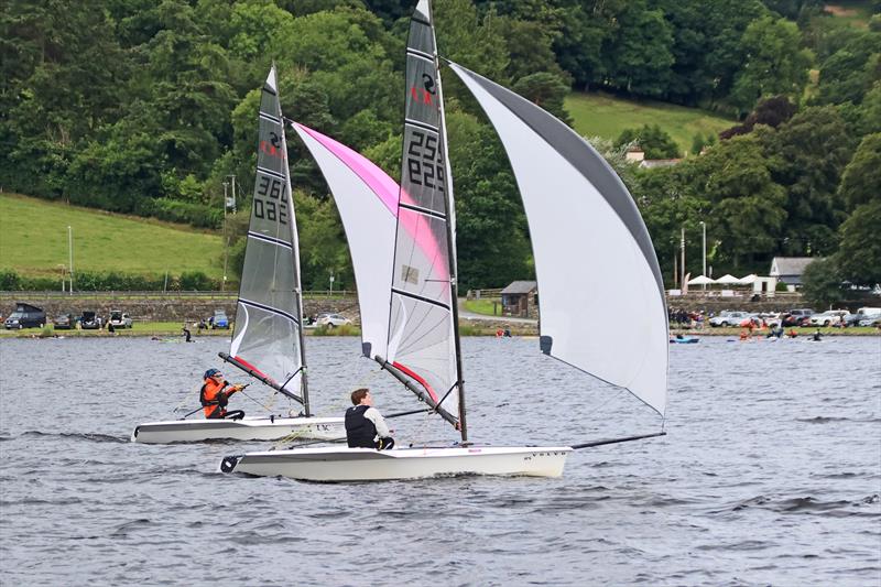 RS100 Rooster National Tour at Bala photo copyright John Hunter taken at Bala Sailing Club and featuring the RS100 class