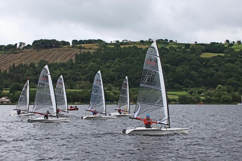 RS100 Rooster National Tour at Bala photo copyright John Hunter taken at Bala Sailing Club and featuring the RS100 class