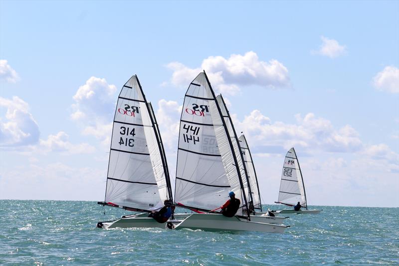 Noble Marine RS100 National Championships day 1 photo copyright Ben Daigneault / Send It Media taken at Eastbourne Sovereign Sailing Club and featuring the RS100 class