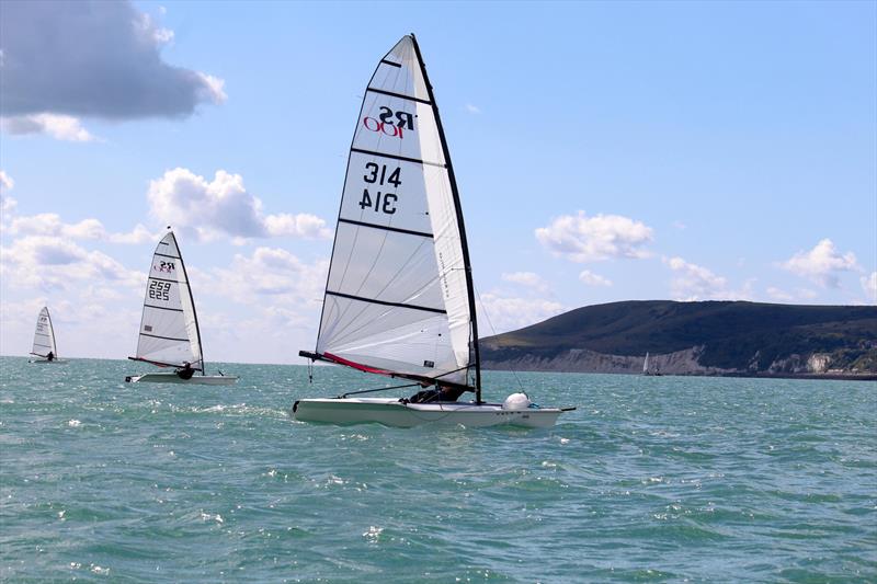 Noble Marine RS100 National Championships day 1 photo copyright Ben Daigneault / Send It Media taken at Eastbourne Sovereign Sailing Club and featuring the RS100 class