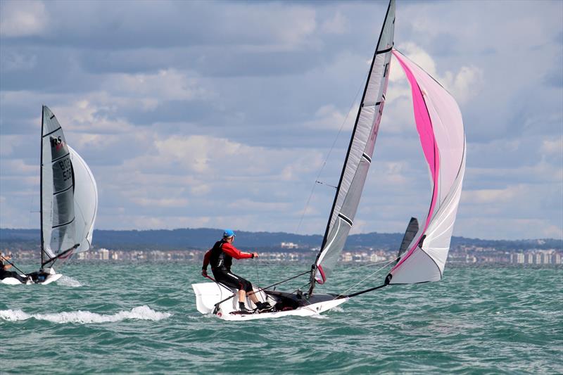 Noble Marine RS100 National Championships day 1 photo copyright Ben Daigneault / Send It Media taken at Eastbourne Sovereign Sailing Club and featuring the RS100 class