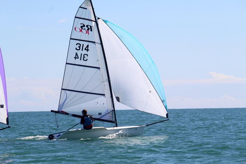 Noble Marine RS100 National Championships day 2 photo copyright Ben Daigneault / Send It Media taken at Eastbourne Sovereign Sailing Club and featuring the RS100 class