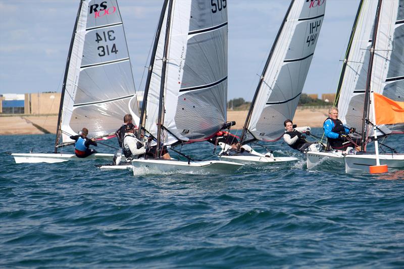 Noble Marine RS100 National Championships day 3 photo copyright Ben Daigneault / Send It Media taken at Eastbourne Sovereign Sailing Club and featuring the RS100 class